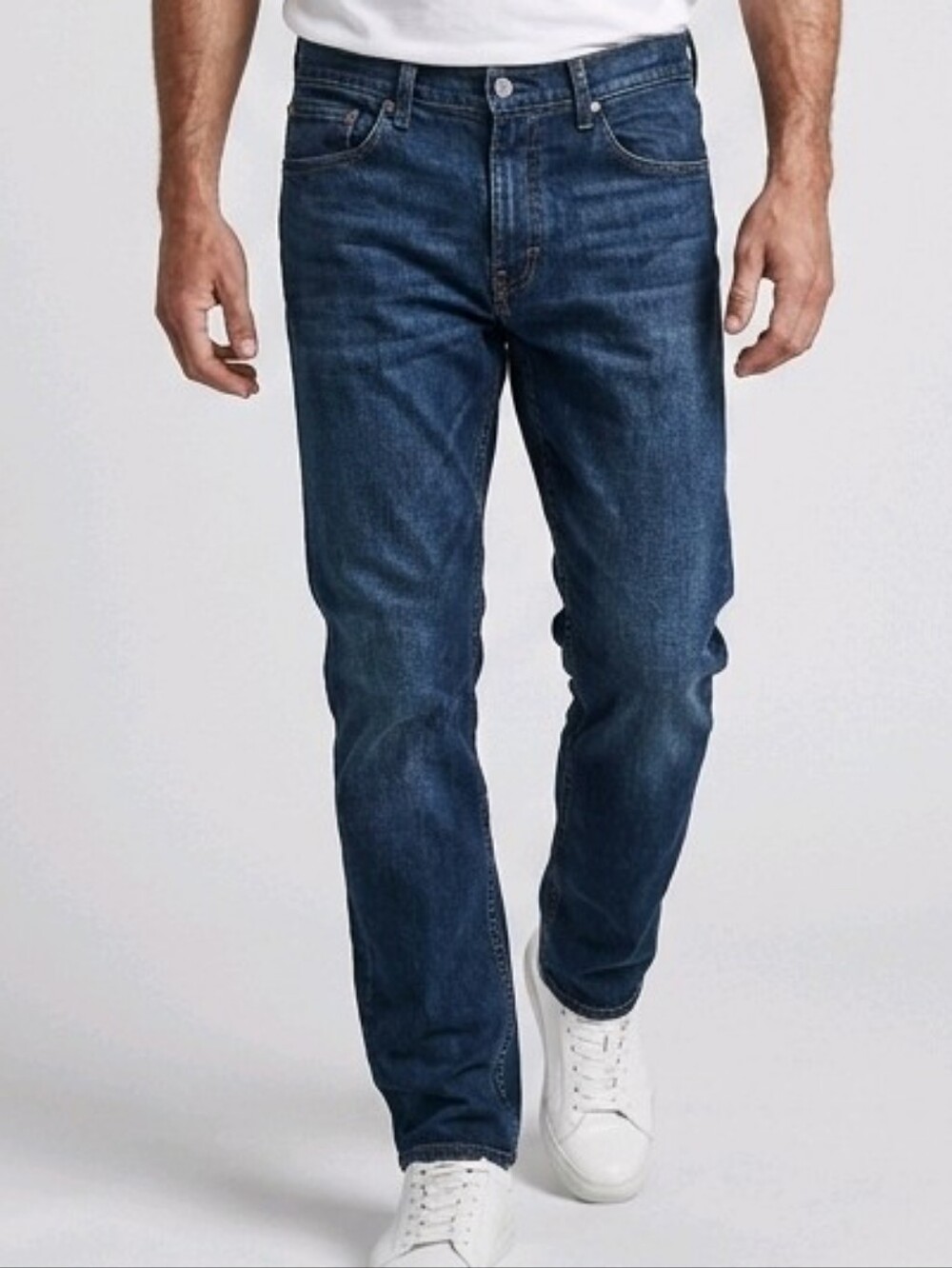 NWT Levi's 505 Jeans Mens 32x32 Blue Denim Regular Fit Dark Wash Straight